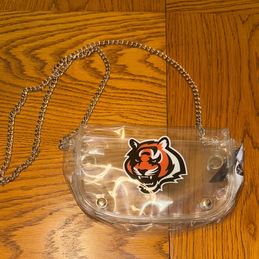 Cincinnati Bengals Clear Crossbody